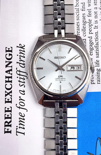 1971 Seiko 5606-7000 Lord Matic Automatic Dress Watch | DC Vintage