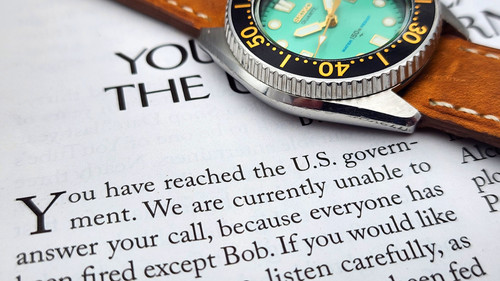 Full Set Teal 1984 Seiko 2625-0010 Womens Diver | DC Vintage Watches