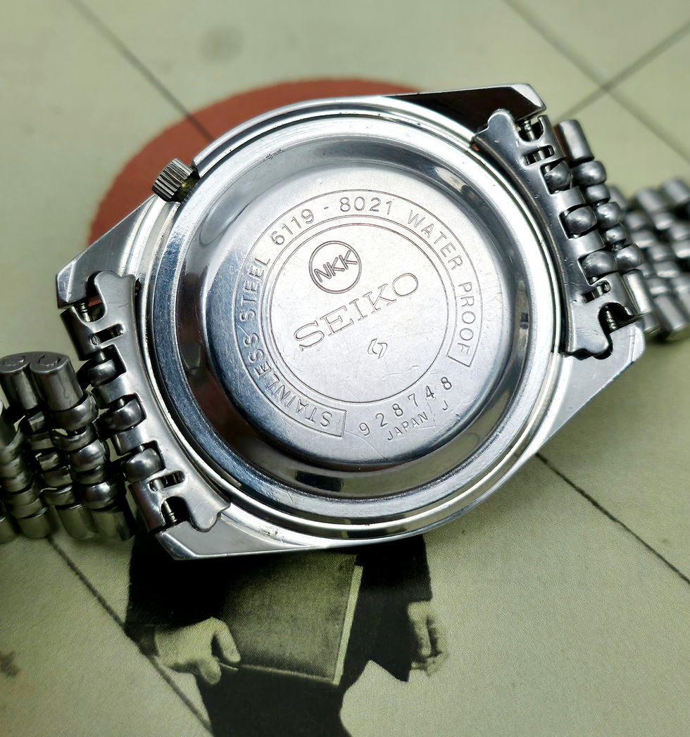 Thumbnail: 1969 Seiko 6119-8021 "NKK Steel" Sports Diver Automatic