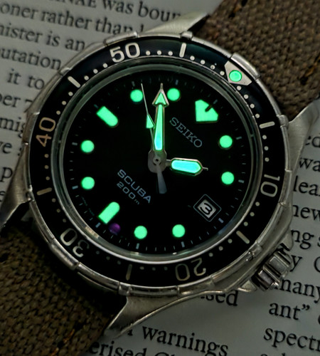 1994 Seiko SBBC005 (7N35-600A) SCUBA 200m Diver | DC Vintage Watches