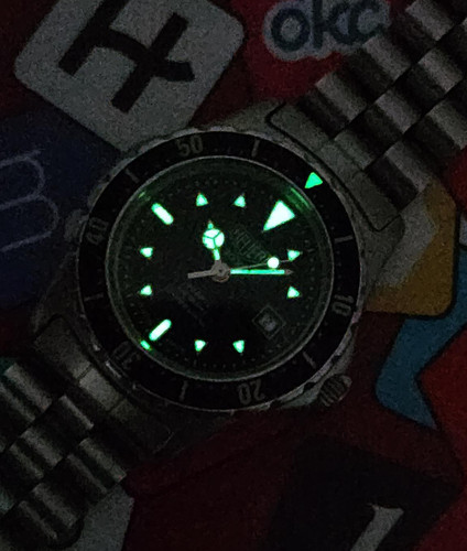 1984 Heuer 2000 Ref. 973.015 Women's Diver, w/Original Bracelet