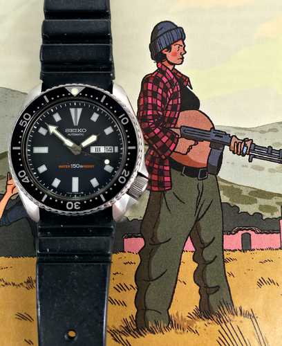 1987 Seiko 6309-7290 Automatic Dive Watch | DC Vintage Watches