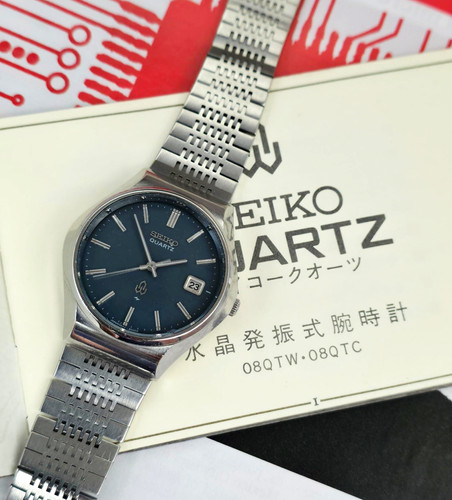 1975 Seiko Type I Ref. 0842-8000 Dress Watch, w/Instructions