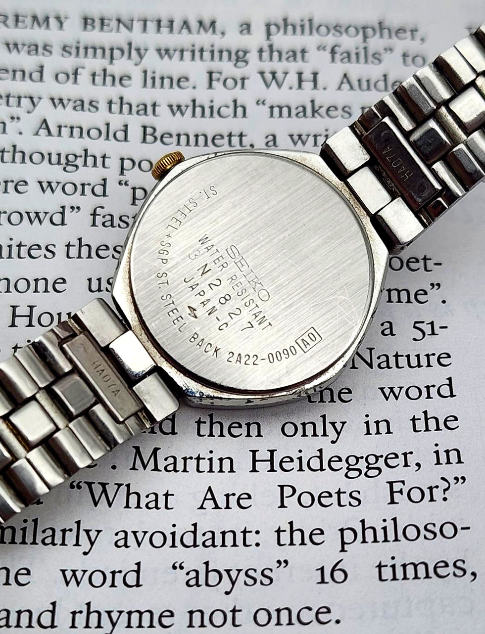 Thumbnail: Two-Tone 1983 Seiko 2A22-0090 Womens Dress Watch