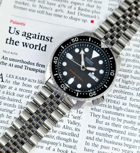 1997 Seiko SKX007 (7S26-0020) Automatic Diver, Box & Papers