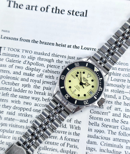 Full-Lume 1984 Heuer Professional Diver DC Vintage