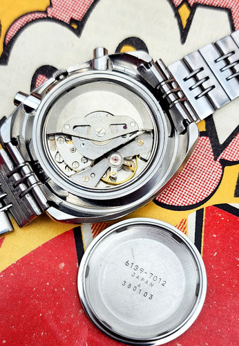 Japanese Air Self Defense Force Pilot-Issued 1973 Seiko 6139-7012