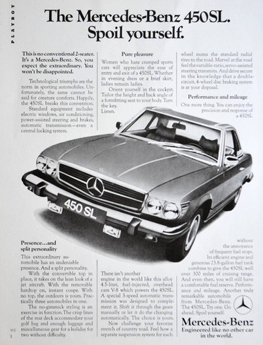 Playboy 1974 Mercedes-Benz 450SL (R107) 