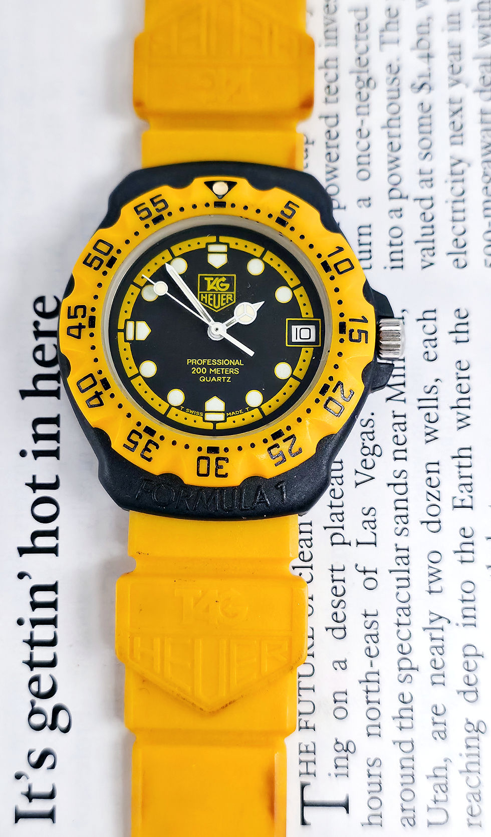 Thumbnail: 1988 TAG Heuer Formula 1 Ref. 380.513 Dive Watch