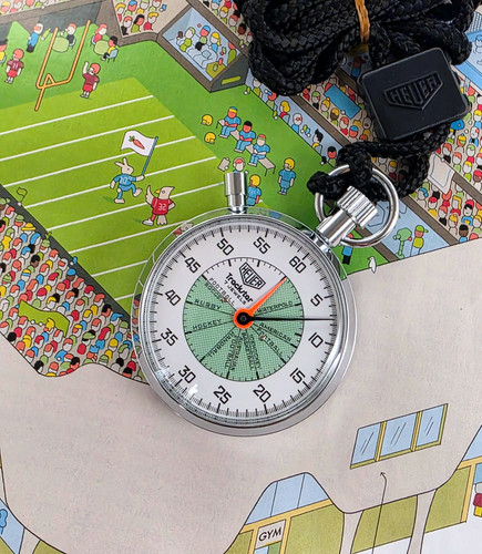 New-Old Stock Early 1980s Heuer Trackstar 