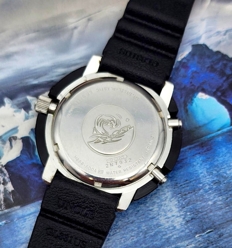 H558-500A アナデジ　アーニー Rare Gold Accent Variant 1982 Seiko H558-500A 