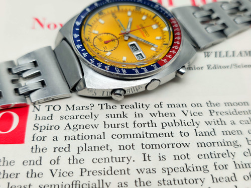 April 1969 Seiko 6139-6000 SpeedTimer 