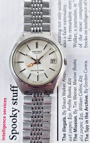 1972 Seiko 5619-7019 DuoTime GMT Automatic, w/Original Bracelet