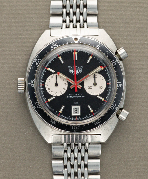 Thumbnail: 1970s Heuer "Get A Taste..." Autavia Chronograph & Parnelli Jones Viceroy Advert
