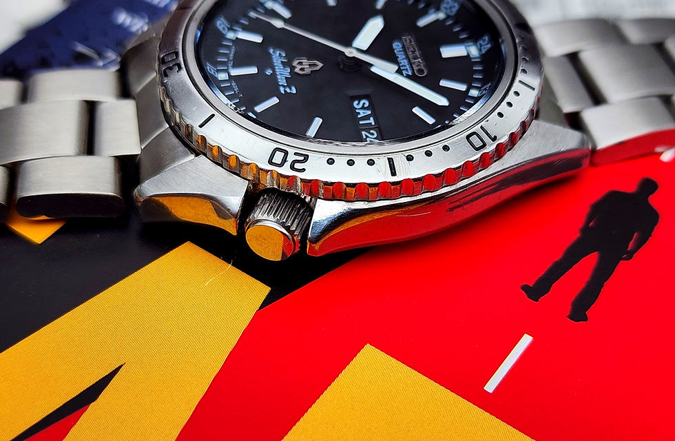 Thumbnail: 1978 Seiko 7546-606A SilverWave Dive Watch, w/Instructions