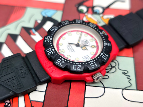 Full-Size 1989 TAG Heuer Formula 1 Ref. 385.513/1 Dive Watch | DC