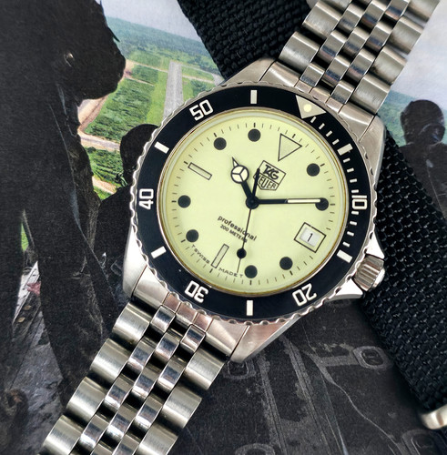 Full-Lume 1985 Heuer Professional Ref. 980.113B Diver | DC Vintage