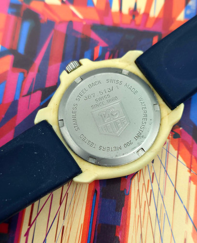 Full-Size 1987 TAG Heuer Formula 1 Ref. 387.513/1 Diver, w/Box