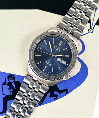 1978 Seiko 7123-8070 SilverWave Z Dive Watch | DC Vintage