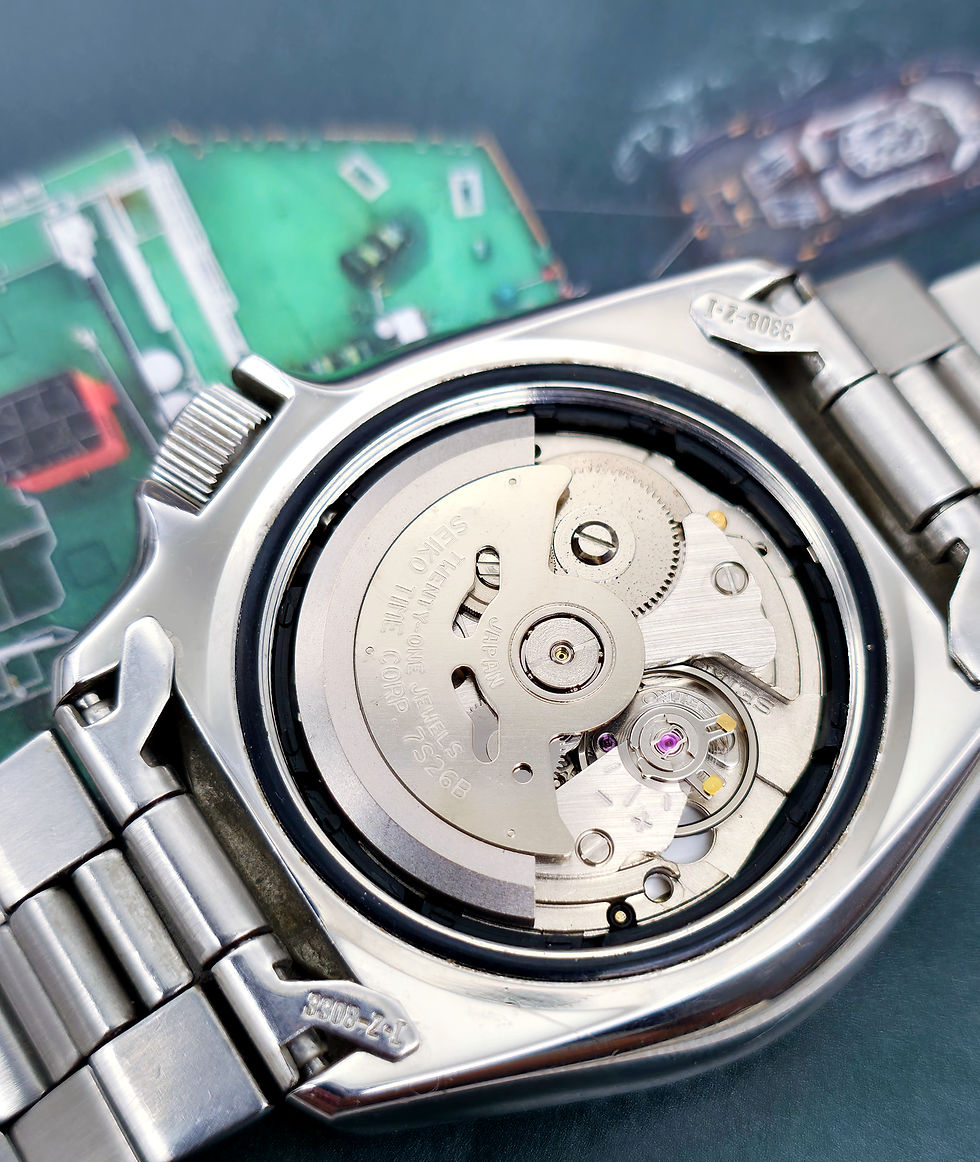Thumbnail: Full Set 1997 Seiko SKX011J (7S26-0020) Automatic Dive Watch