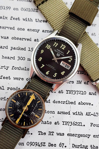 セイコー スポーツマチック5 ベトナム戦争 MACV-SOG SOG Seikos - Vietnam MACV-SOG Watches, Part II – Watches of