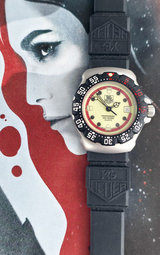 Full Lume 1995 TAG Heuer Formula 1 Ref. WA1411 Womens Diver | DC