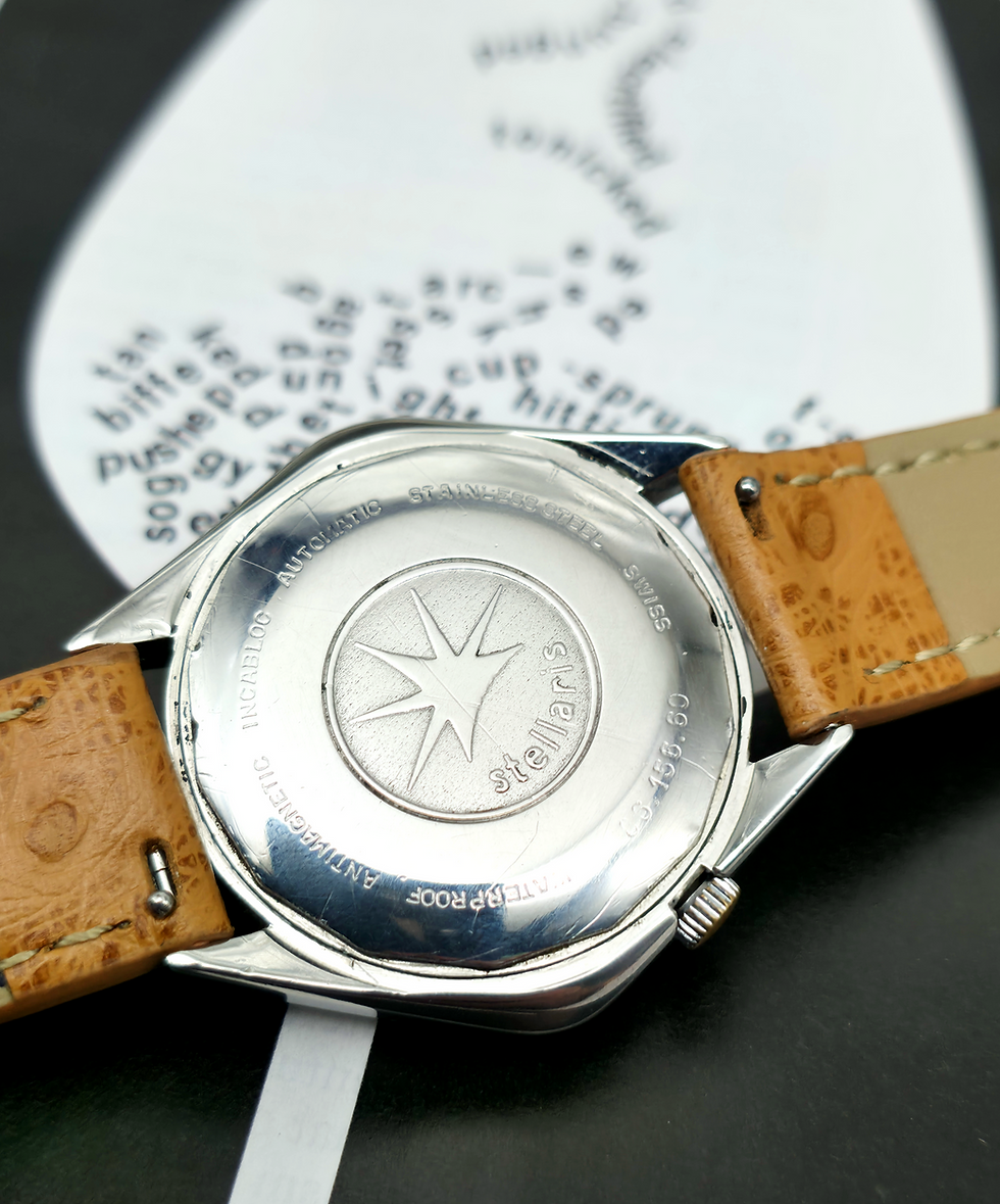 Thumbnail: 1970s Mondia Stellaris Automatic Watch