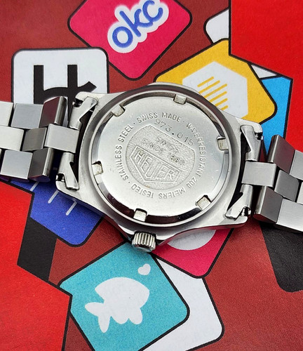 1984 Heuer 2000 Ref. 973.015 Women's Diver, w/Original Bracelet