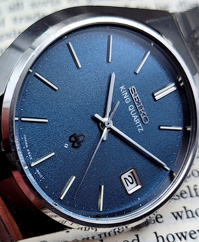風防傷なし　キングクォーツ　4822-8010 1976 Seiko King Quartz 4822-8010 Dress Watch | DC Vintage