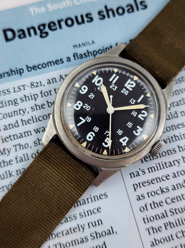 1974 Benrus GG-W-113 U.S. Military-Issued Mechanical Watch | DC