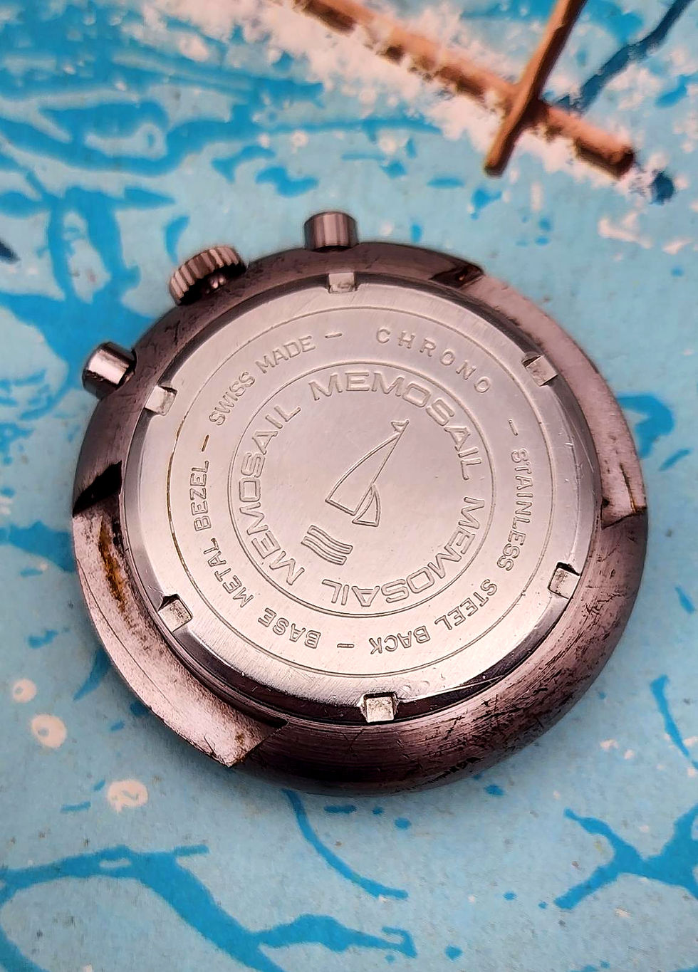 Thumbnail: Early 1970's Memosail Olympic Regatta Valjoux 7737 Manual Chronograph