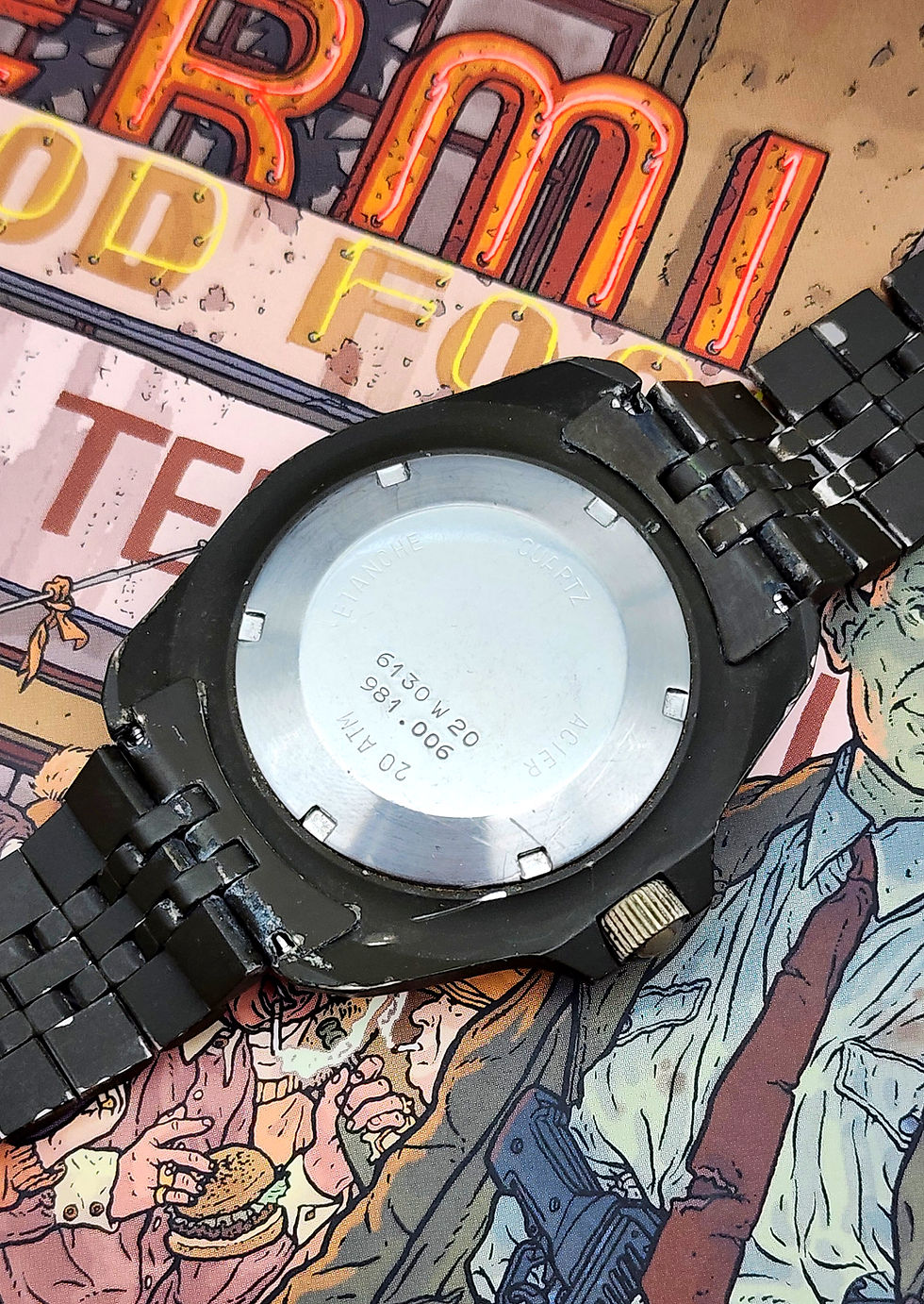 Thumbnail: 1983 Heuer Ref. 981.006 Military Olive PVD Dive Watch