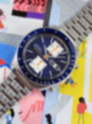 1975 Seiko 6138-0030 JDM SpeedTimer "Kakume" Automatic Chronograph