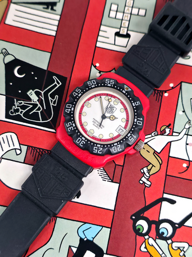 TAG HEUER Formula 1 385.513 [9月30日まで ] Full-Size 1989 TAG Heuer Formula 1 Ref. 385.513/1 Dive Watch | DC