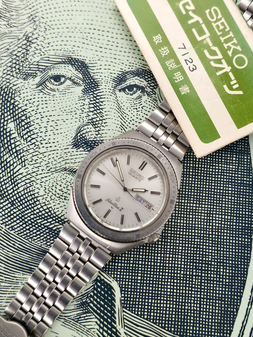 Thumbnail: 1978 Seiko 7123-8070 SilverWave Z Dive Watch
