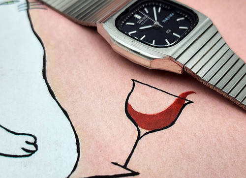 1983 Seiko 2A23-5000 Womens Watch | DC Vintage Watches