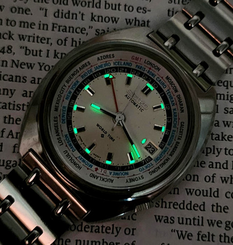 1970 Seiko 6117-6400 World Time GMT Automatic | DC Vintage Watches