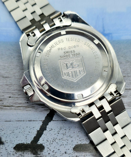 Mid-1980's TAG Heuer 1000 Professional 980.006N 