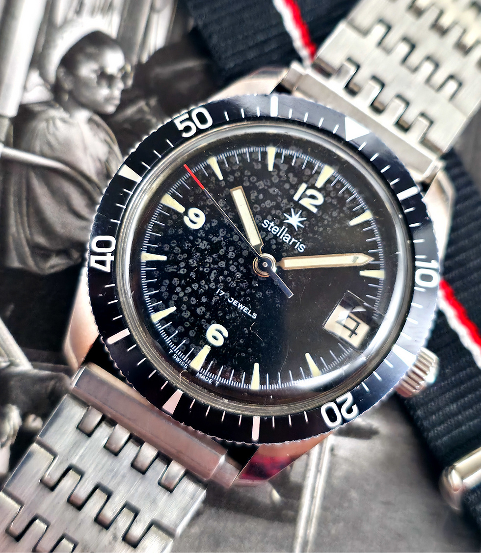 Thumbnail: 1960s Stellaris Ref. 10571 Mechanical Skin Diver