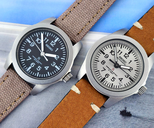 SEIKO SUS 7N21-0010 ミリタリーウォッチ 1995 Seiko SUS 7N21-0010 