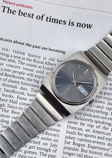 1972 Seiko 5606-6029 Lord Matic Dress Automatic, w/Original
