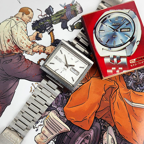 1971 Seiko 6106-5440 Automatic Watch, w/Seiko Bracelet | DC