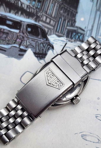 1984 Heuer Ref. 982.058 Pewter Womens Diver | DC Vintage Watches