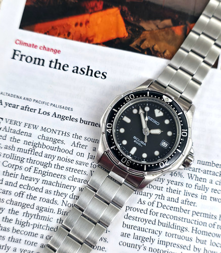 1992 Seiko SBBC005 (7N35-600A) SCUBA 200m Dive Watch | DC Vintage