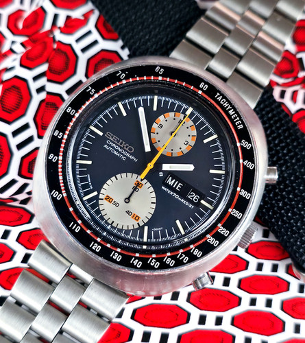 SEIKO Speed Timer 自動巻き 腕時計 UFO ※ジャンク 1971 Seiko 6138-0017 Yachtman 