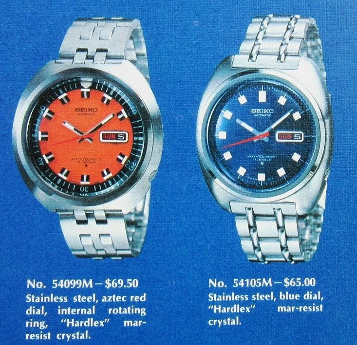 Thumbnail: Early 1970s Seiko "The New International Sport" Automatic Watch Advertisement