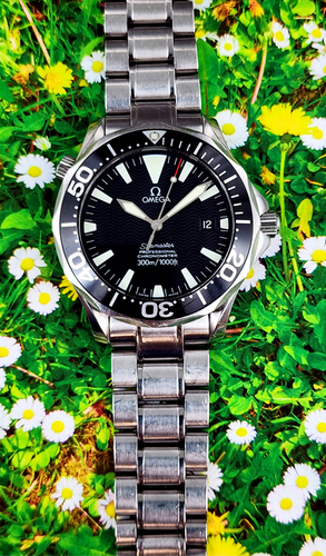 2000s Omega Seamaster 300M Ref. 2254.50 Diver w/Original Bracelet
