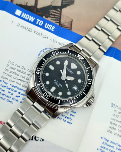 1992 Seiko SBBC005 (7N35-600A) SCUBA 200m Dive Watch | DC Vintage