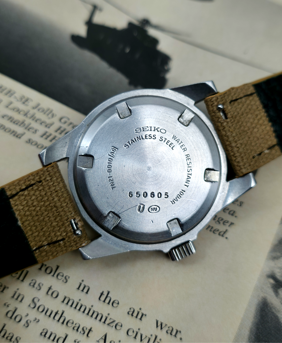 Thumbnail: 1996 Seiko SUS 7N21-0010 "Military" Sport Diver