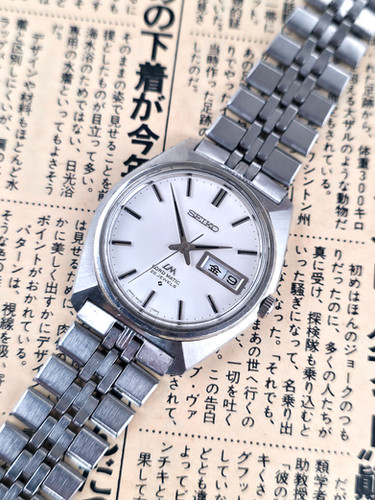暮らし整理中 【1969年製/希少】SEIKO LM 5606-7000 1969 Seiko 5606-7000 Lord Matic Automatic